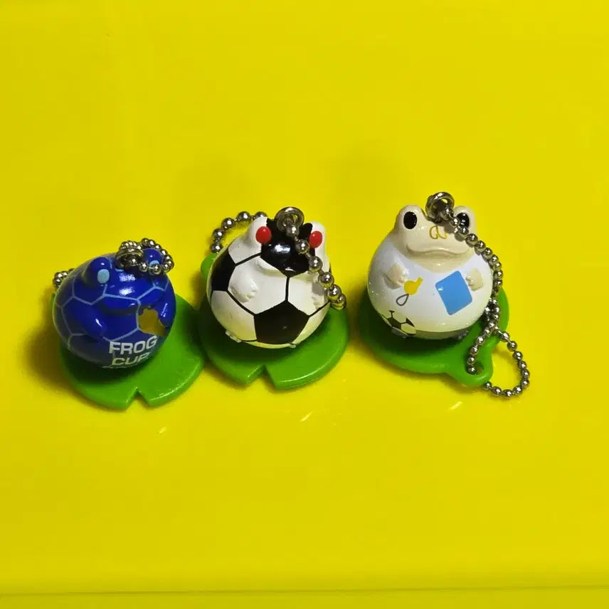 [BUNJANG] ProgStyle Soccer Ball Keychain Set / 프로그스타일  축구 키링 3개 일괄