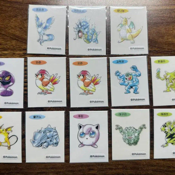 [BUNJANG] Pokemon Artwork Ttibu Seal Trading / 포켓몬 아트워크 띠부씰 교환
