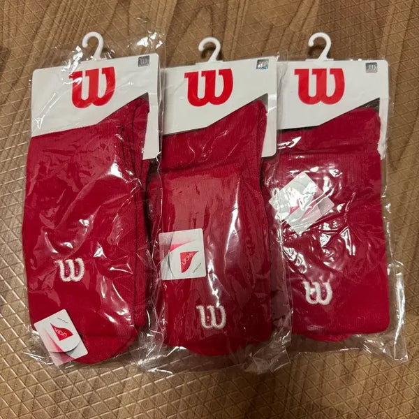 [BUNJANG] Wilson Baseball Socks 3-Pair Bundle / 윌슨 야구 양말 3개 일괄 15000원