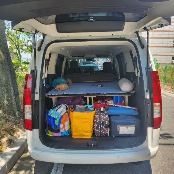 [BUNJANG] Kabitna Staria Tourer 9-Seater Detachable Camping Mat (All Black) / 카빛나 스타리아 투어러스 9인승 분리형 차박매트 올블랙