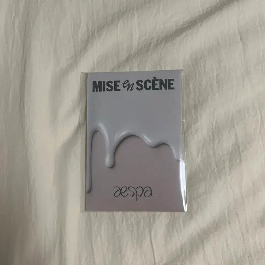 [BUNJANG] Aespa Mise-en-scène Photocard Sealed / 에스파 미장센 포토카드 미개봉