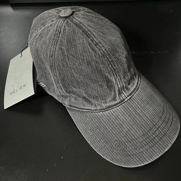 [BUNJANG] Vellie City Draft Ball Cap Rail Black / 벨리에 시티 드래프트 볼캡 레일블랙