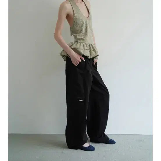 [BUNJANG] Without Summer Urban Cargo Pants Black (M) / 위드아웃썸머 Urban cargo pants_black (m)