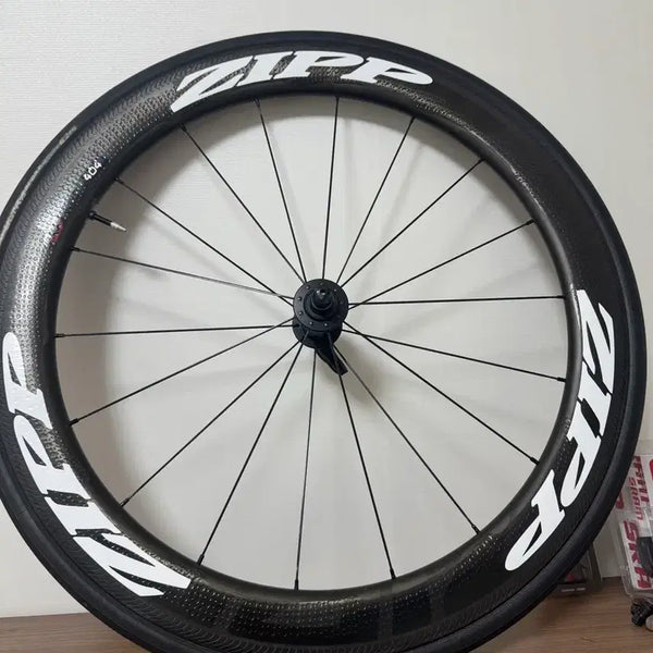 [BUNJANG] Zipp 404 Front Wheelset with Mavic QR and Continental Ultrasports Tires / 짚404 프론트