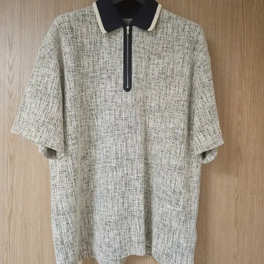 [BUNJANG] Time Homme Linen Blend T-Shirt Size 105 / 타임옴므 리넨혼방 티셔츠 105
