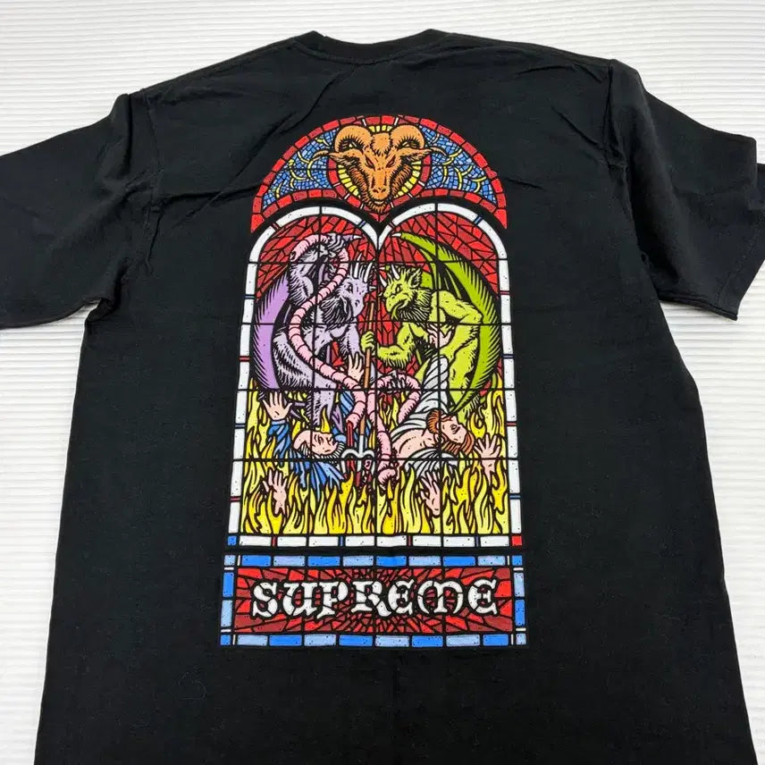 [BUNJANG] Supreme Warship T-shirt Black L / 슈프림 반팔 L