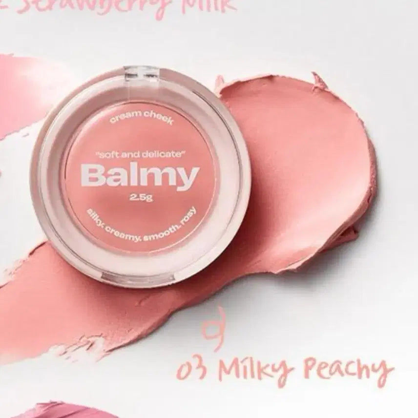 [BUNJANG] Alternative Stereo Bam Cream Cheek Blusher 03 Milky Peach / 얼터너티브스트레오 바미 크림 치크 블러셔 03 밀키 피치