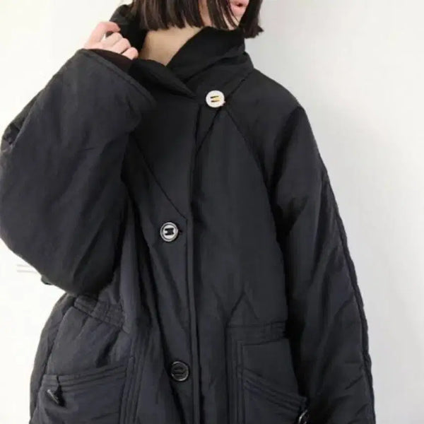 [BUNJANG] Soduk Puffy Warm Coat / Soduk puffy warm coat 스도쿠 코트 (일본브랜드 정가60만) 오눅 착용