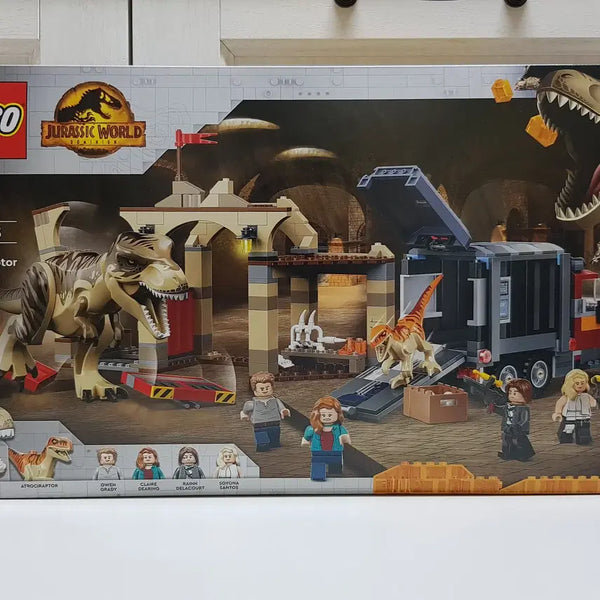 [BUNJANG] LEGO Jurassic World 76948 Tyrannosaurus Rex & Atrociraptor Dinosaur Escape / 레고 76948 쥬라기 월드 티라노사우르스와 아트로시랩터 공룡의 탈출