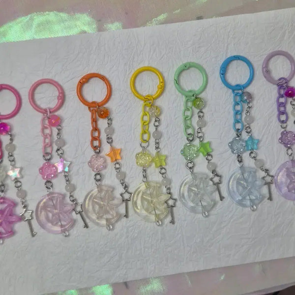 [BUNJANG] Click Key Beaded Keychain / 달깍열쇠키링 비즈키링