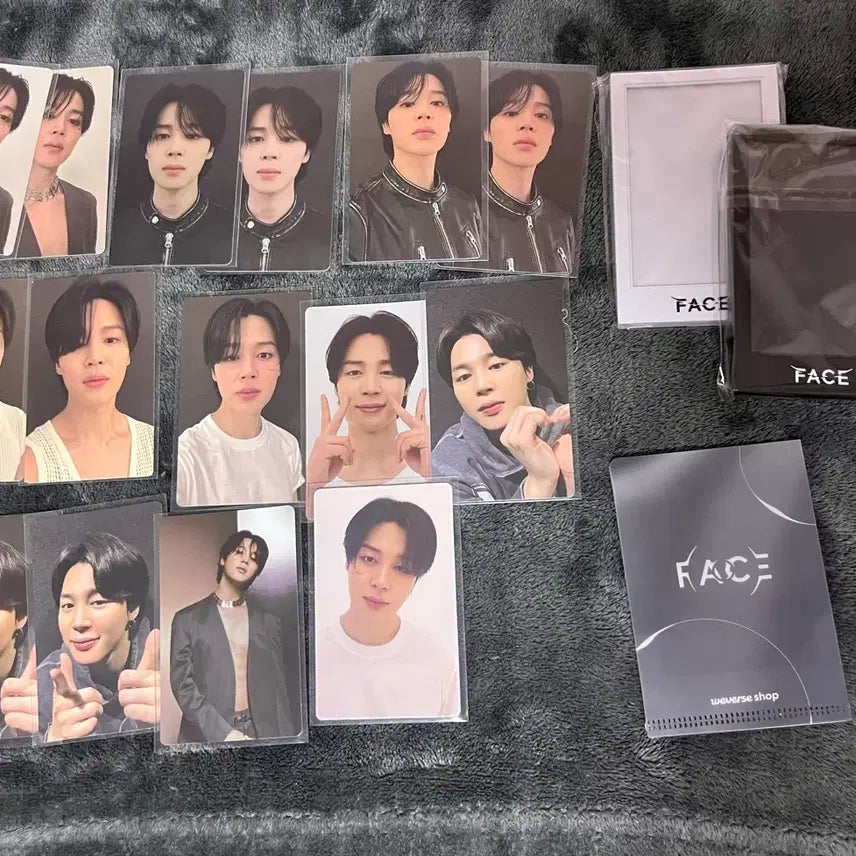 [BUNJANG] BTS Jimin FACE Bundle Set Photocard / BTS 방탄소년단 페이스 FACE 지민 일괄 포카