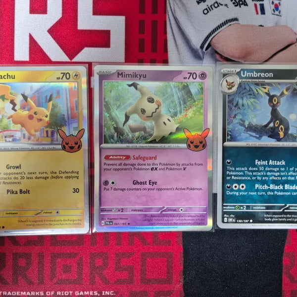[BUNJANG] Halloween Pikachu, Oricorio, Umbreon Bundle Set Pokemon Cards / 할로윈 피카츄 따라큐 블래키 일괄판매합니다 포켓몬카드