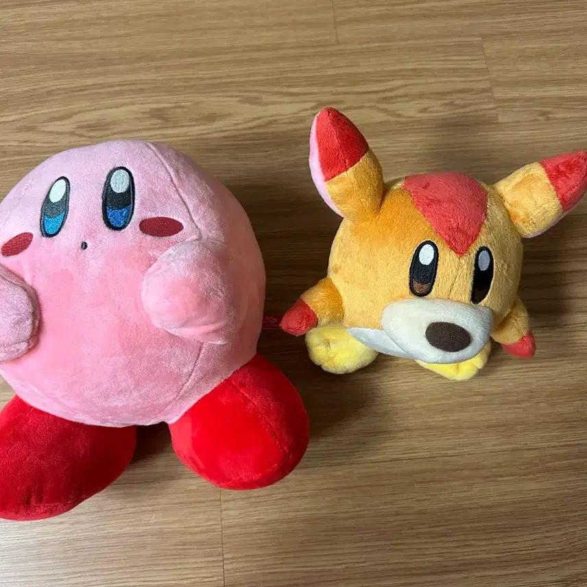 [BUNJANG] Kirby "Roaring Pii" Plush Doll / 별의커비 커비인형 으르르피인형