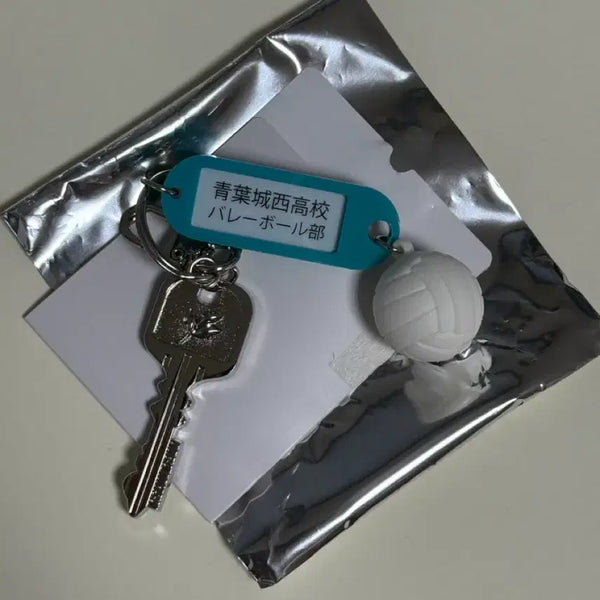 [BUNJANG] Haikyuu!! Aoba Johsai Practice Room Keyring / 하이큐 아오바죠사이 부실 키링