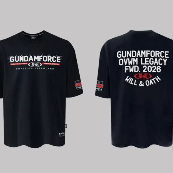 [BUNJANG] Gundam Force Short Sleeve T-Shirt Size 1 / 압도 건담포스 반팔 1사이즈