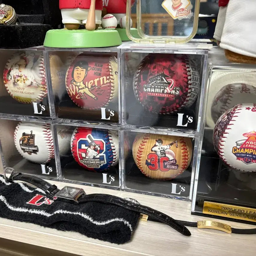 [BUNJANG] SSG Landers Championship Commemorative Baseball Set (Han Yoo-seom, Han Dong-min) / 랜더스 한유섬 한동민 기념구 랜더스 우승구 모음