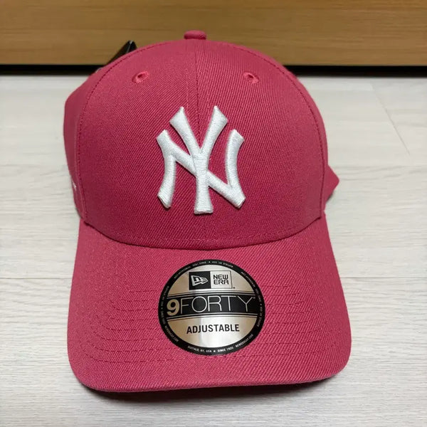 [BUNJANG] New Era 9FORTY Adjustable Pink Cap / 새상품) 뉴에라모자 F