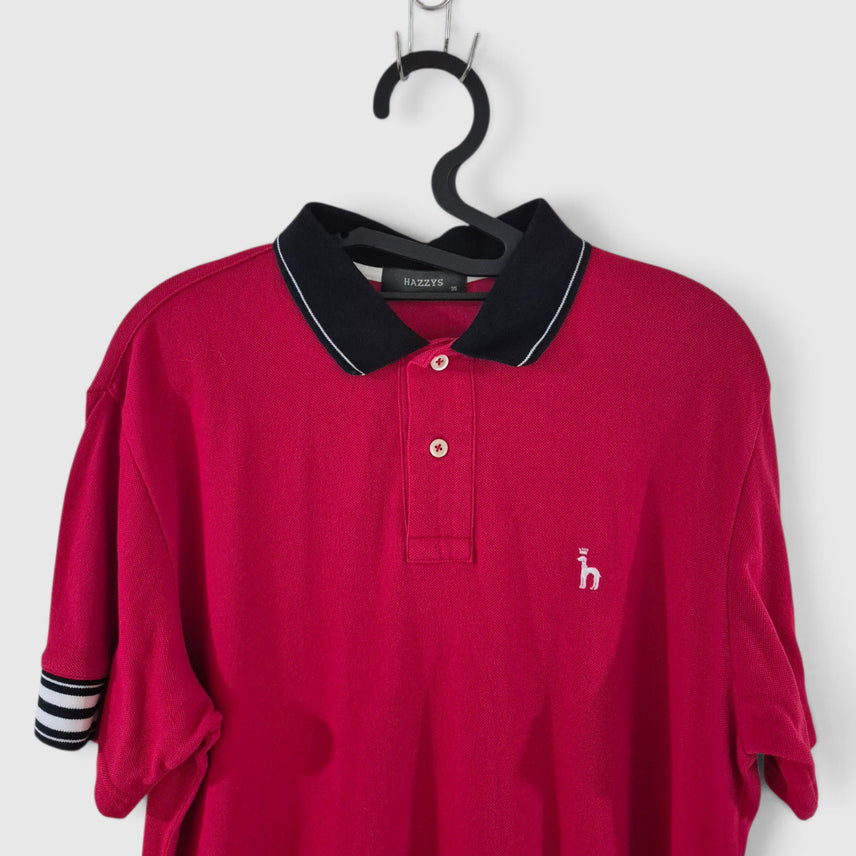 [BUNJANG] Hazzys Men's Short Sleeve Polo Shirt / [95~100]헤지스 반팔카라티