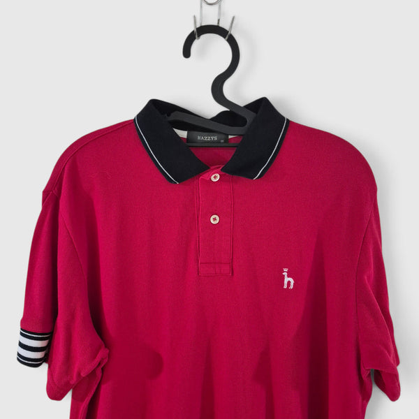 [BUNJANG] Hazzys Men's Short Sleeve Polo Shirt / [95~100]헤지스 반팔카라티