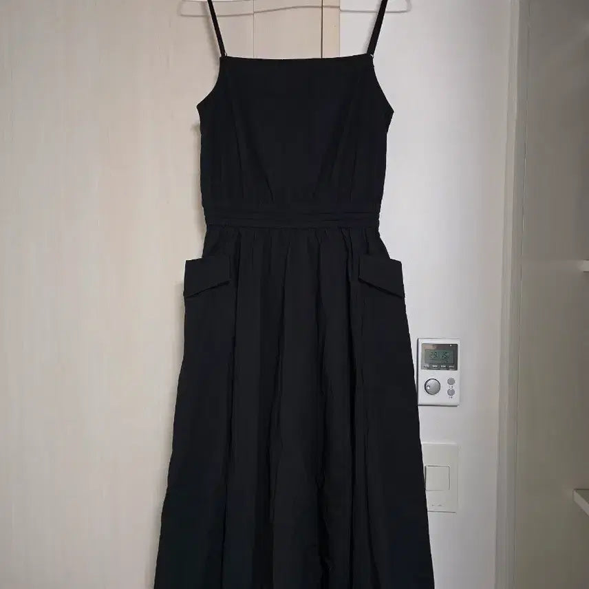 [BUNJANG] Devaste Black Bustier Long Dress Size 36 / 데바스테 블랙 뷔스티에 롱 원피스 36