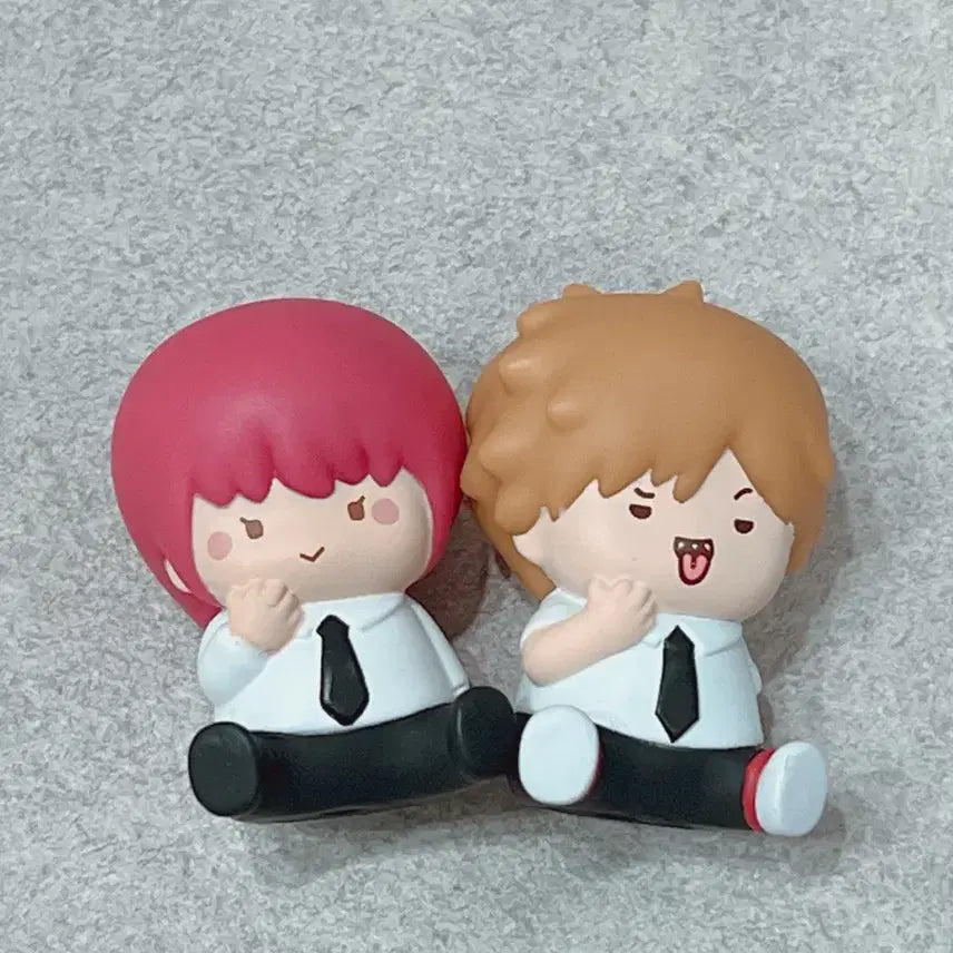 [BUNJANG] Chainsaw Man Makima & Denji Sofubi Figure Bundle Set / 체인소맨 소프비 가챠 마키마, 덴지 일괄