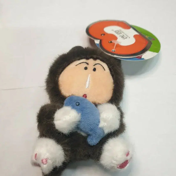 [BUNJANG] Crayon Shin-chan Mameo Cat Plush Keychain / 짱구 맹구 고양이 인형 키링(8/17까지만판매)