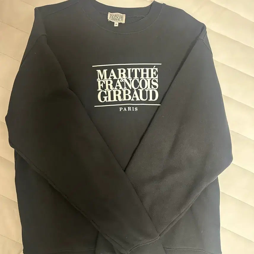 [BUNJANG] Marithe Francois Girbaud Black Sweatshirt M / 마리떼 프랑소와 저버 맨투맨 블랙 M