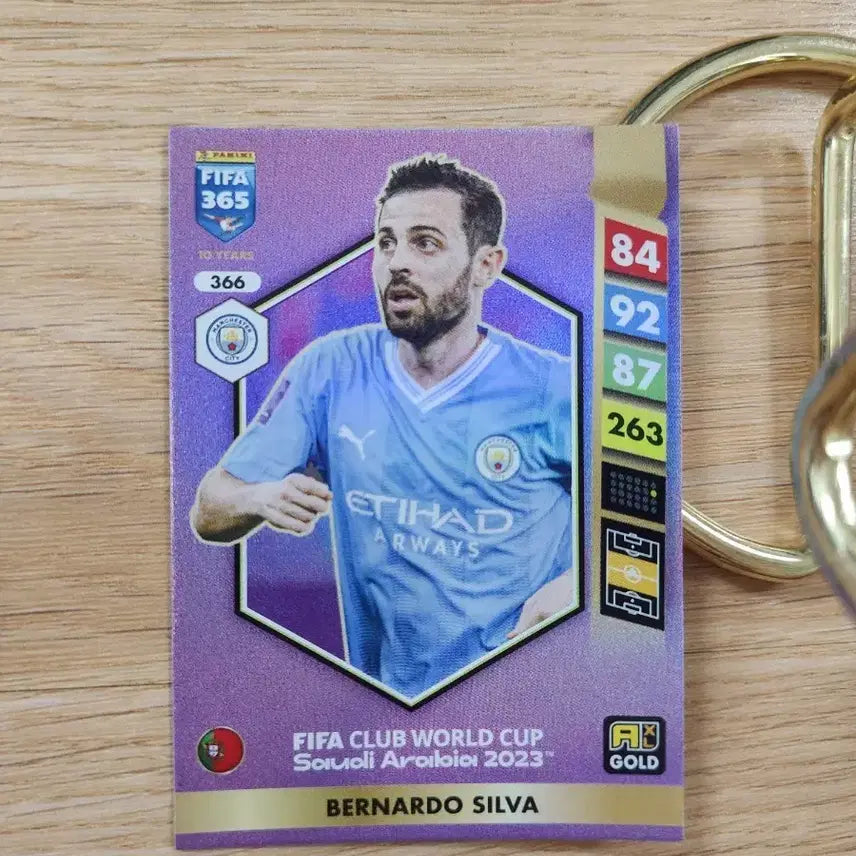 [BUNJANG] Panini Adrenalyn Manchester City Bernardo Silva Trading Card / 파니니 아드레날린 맨체스터시티 베르나르두 실바 축구카드