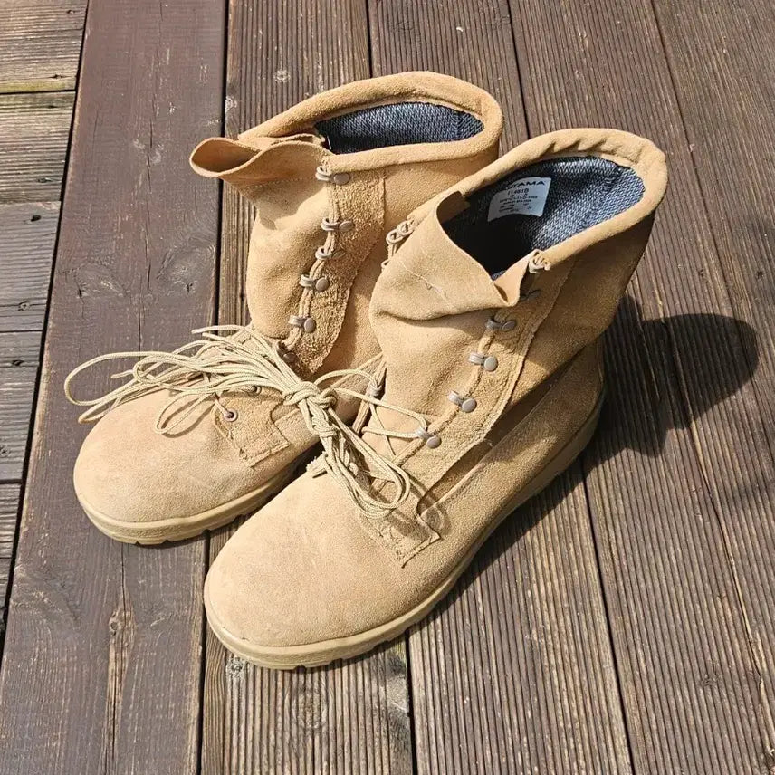 [BUNJANG] US Military Altama Desert Combat Boots Vibram Sole Size 12R (300mm) / 미군 알타마 전투화 12R(300)