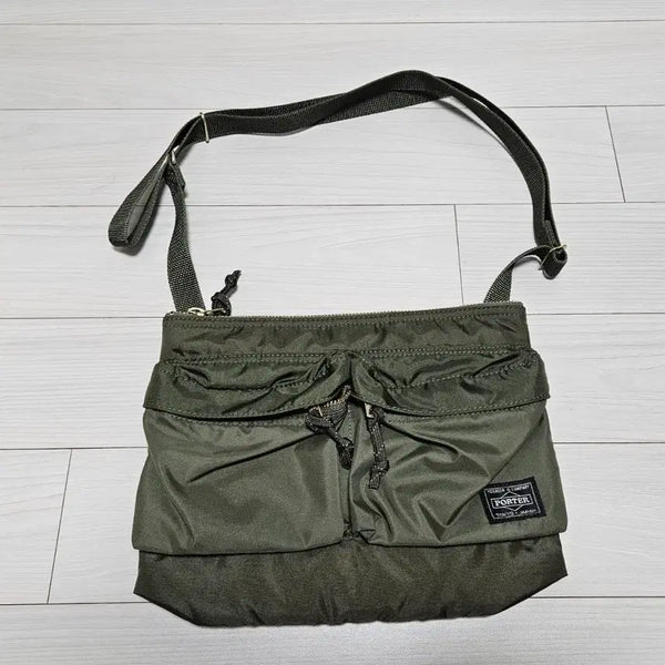 [BUNJANG] Yoshida Porter Force Shoulder Bag - Olive / 요시다포터 포스 숄더백 카키 올리브 force shoulder bag porter