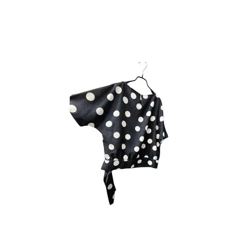 [BUNJANG] Jigott Polka Dot Blouse / 지고트 도트 블라우스