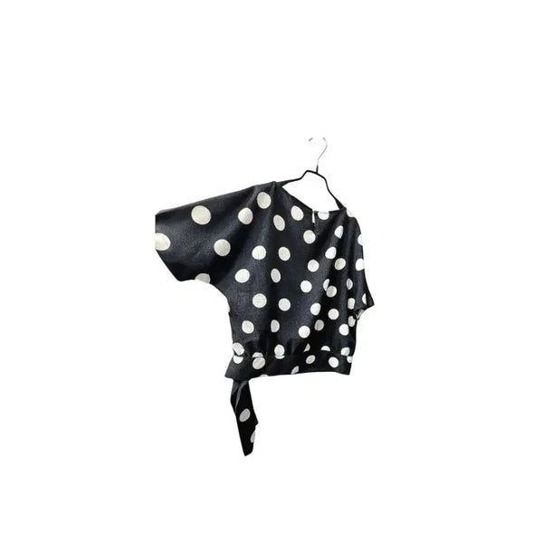 [BUNJANG] Jigott Polka Dot Blouse / 지고트 도트 블라우스