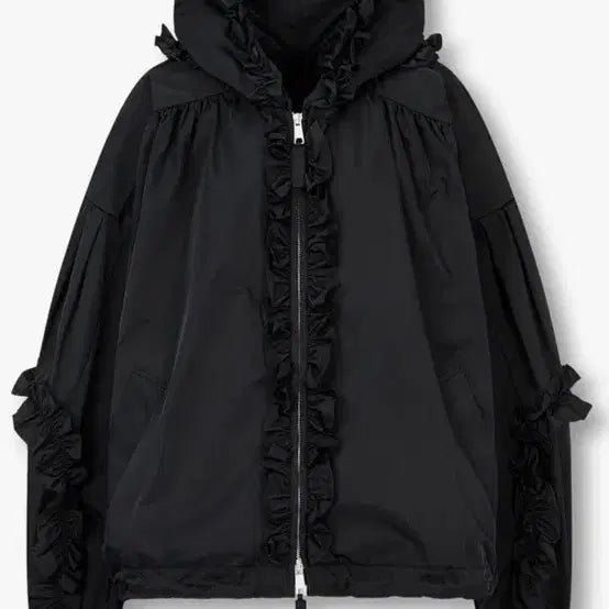 [BUNJANG] ENFOLD 26SS Frill Blouson Black / 엔폴드 26SS 프릴 블루종 블랙