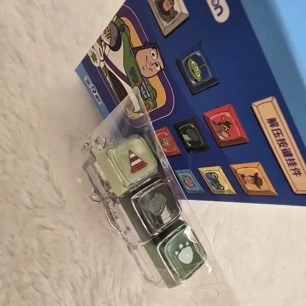 [BUNJANG] Toy Story Keycap Keychain / 토이 스토리 키캡 키링