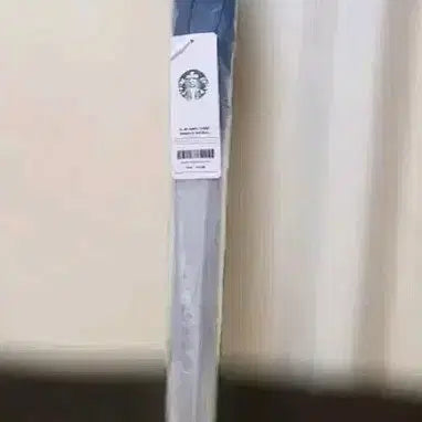 [BUNJANG] Starbucks Transparent Blue-Gray Dome Long Umbrella / [미개봉/미사용]스타벅스 투명 블루 그레이 돔 장우산