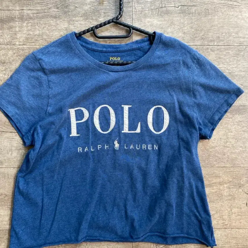 [BUNJANG] Polo Ralph Lauren Short Sleeve T-Shirt Size L Blue / 폴로 랄프로렌 반팔티 L사이즈 블루