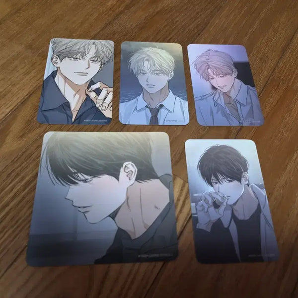[BUNJANG] Stage Behind Kwon Taeyeong Lee Jinwoo Mopeun Collab Cafe Photocard and Coaster Bundle Set / 스테이지 비하인드 권태영 이진우 모펀 콜라보 카페 방문 포카 코스터 특전 엽서 스비하 스테비