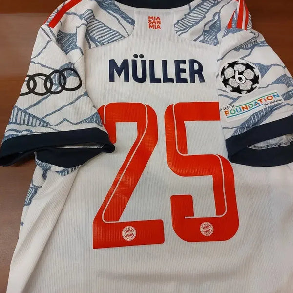 [BUNJANG] FC Bayern Munich 21/22 Third Kit Müller Replica Jersey / 뮌헨 21 22 써드 뮐러 팝니다.