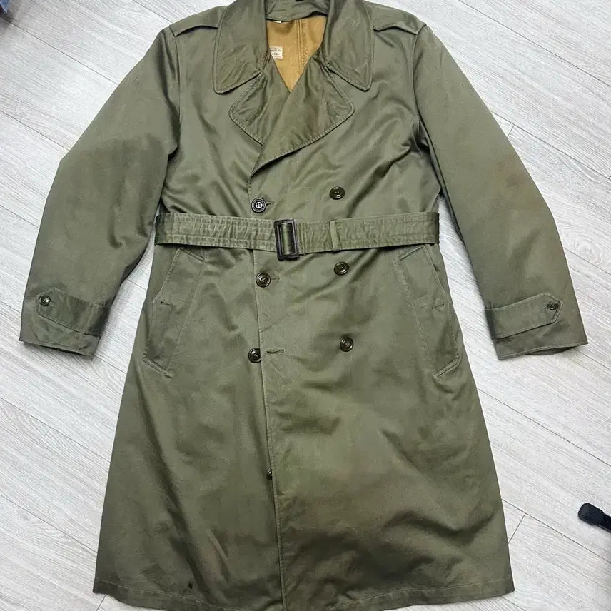 [BUNJANG] 1951 US Army OG-107 Field Overcoat MR / 50s 미군 오리지널 OG-107 오버코트 MR