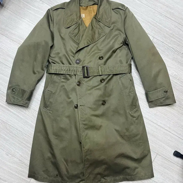 [BUNJANG] 1951 US Army OG-107 Field Overcoat MR / 50s 미군 오리지널 OG-107 오버코트 MR