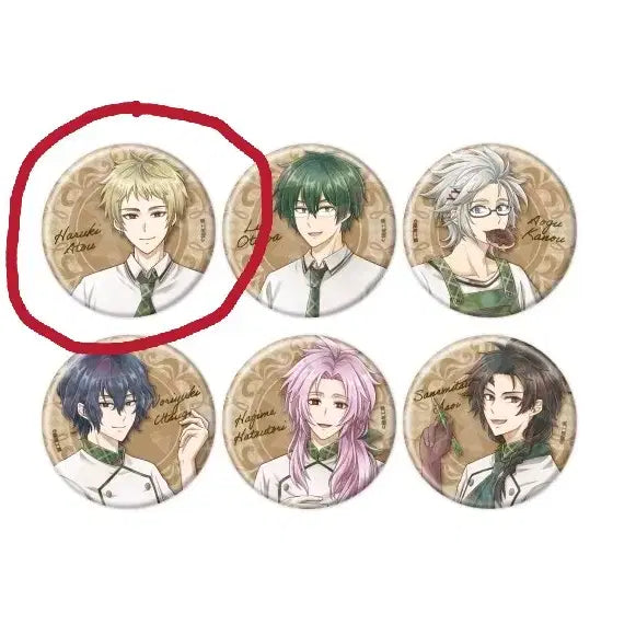 [BUNJANG] SEPHIROTH Cafe Arto Hologram Can Badge / 세포신곡 카페 아토 홀로그램 캔뱃지 양도