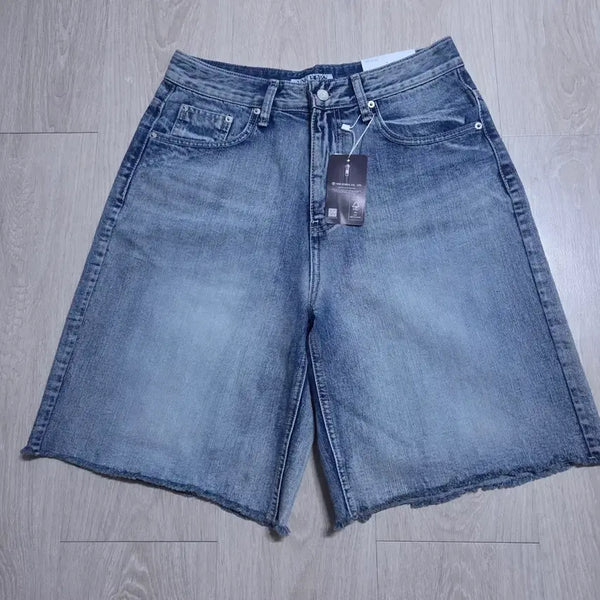 [BUNJANG] Unisex Bermuda Denim Shorts (New) / 버뮤다 청바지 (남녀공용) 새옷