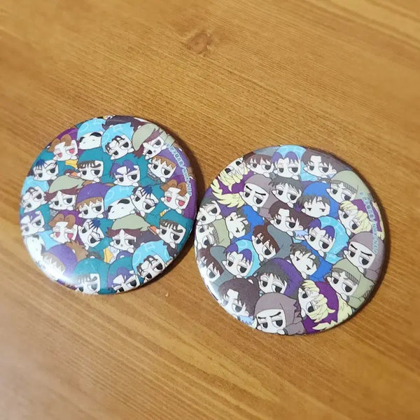 [BUNJANG] Nintama Large Can Badge Bundle Set / 닌타마 - 빅 캔뱃지 일괄가격