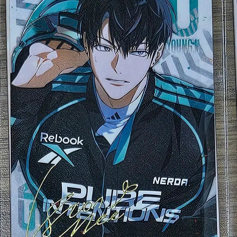 [BUNJANG] 2023 Boy Group 'Pure Love' Chanyoung Racing Gold Foil Photocard / 순정을 사수하라 순정사수 금박포카