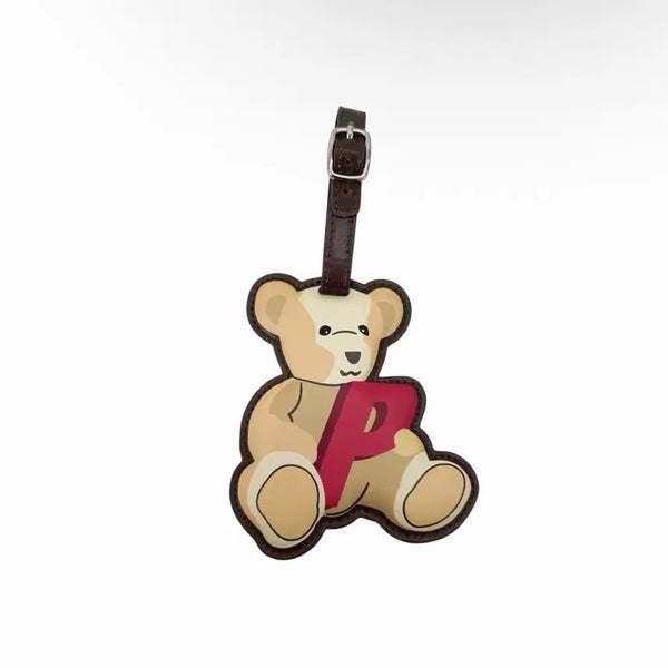 [BUNJANG] Palace 25FW Bear Love Luggage Tag Keychain Holder Cream / 팔라스 25fw 베어 러브 러기지 태그 네임택 키링 홀더 크림