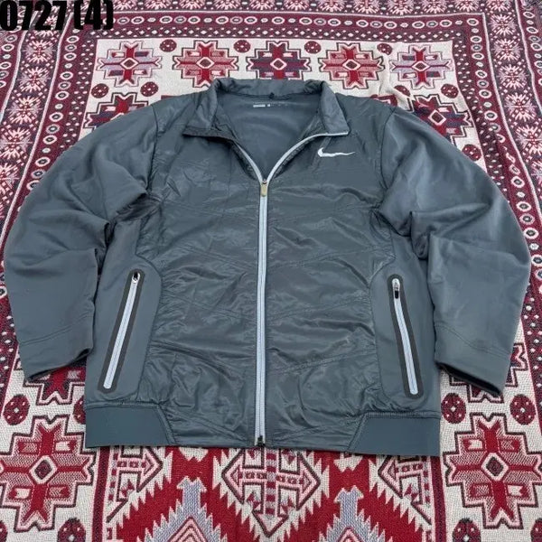 [BUNJANG] Nike Men's Lightweight Padded Jacket - Gray L / 나이키 남성 경량 패딩 자켓 그레이 L 0727