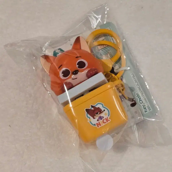 [BUNJANG] Zootopia Nick Wilde Keychain Figure / 주토피아 닉 키캡 키링