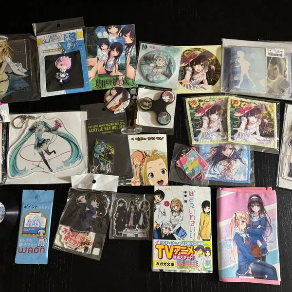 [BUNJANG] Anime Girl Merchandise Bundle Set / 미소녀 애니메이션 굿즈 묶음 판매