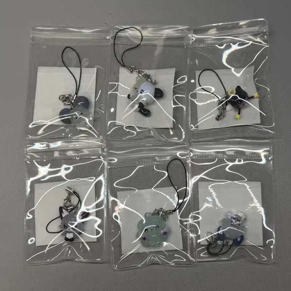 [BUNJANG] XDINERZ XMONZ Mini Charm Bundle Set - Geonil, Jeongsu, Gaon, Odd, Junhan, Juyeon / (일괄) 엑디즈 엑몬즈 미니 참 건일 정수 가온 오드 준한 주연