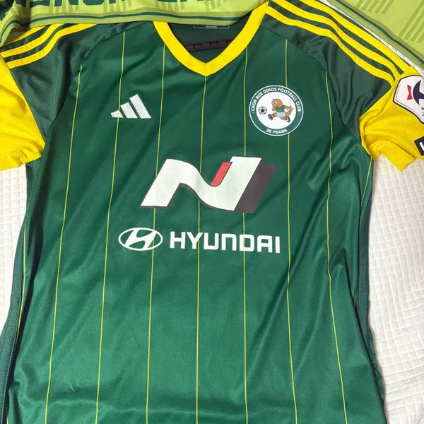 [BUNJANG] Jeonbuk Hyundai 30th Anniversary Park Jin-sub Marked Jersey with Scarf / 30주년 전북현대 박진섭 마킹+머플러